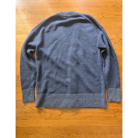 Allbirds 'The Cardi' 100% Merino Wool Blue Cardigan Sweater Mens Size XXL - Picture 4 of 8